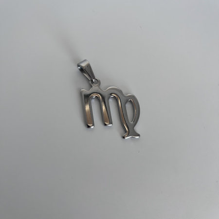 Colier Zodiacal din Oțel Inoxidabil pentru Femei – Lanț 45 cm & Pandantiv Zodie [5]