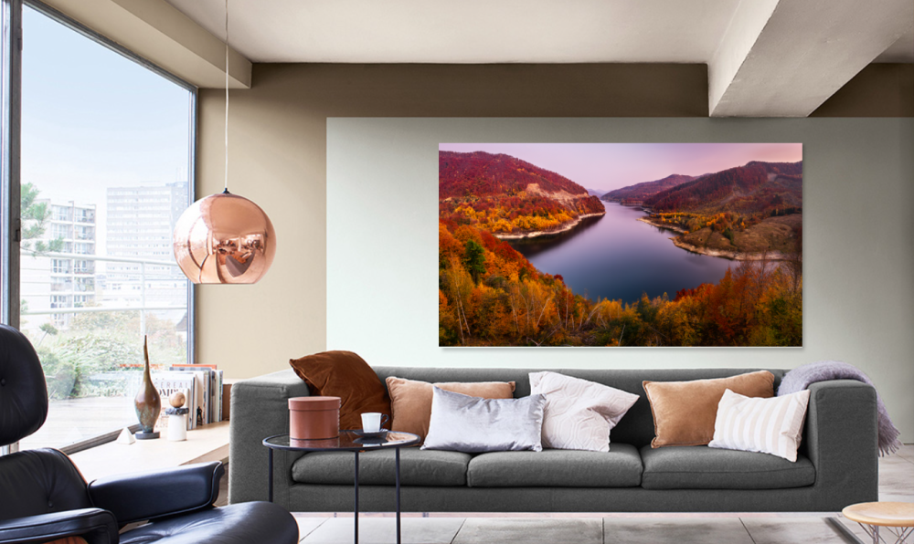 Tablou canvas, Barajul Siriu, Buzau, 120x80 cm [3]