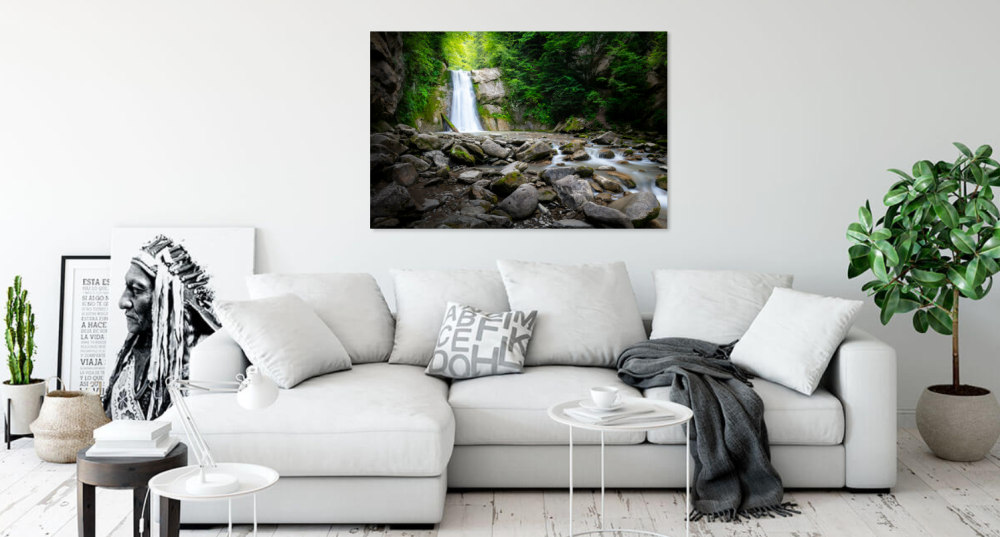 Tablou canvas, Cascada Casoca vara, Buzau, 120x80 cm [2]
