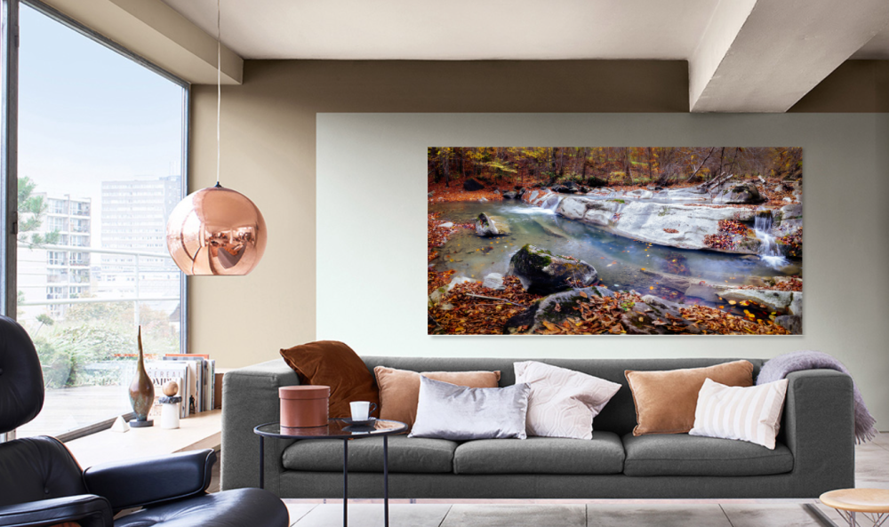 Tablou canvas, Cascada in Muntii Tarcau, 120x80 cm [4]