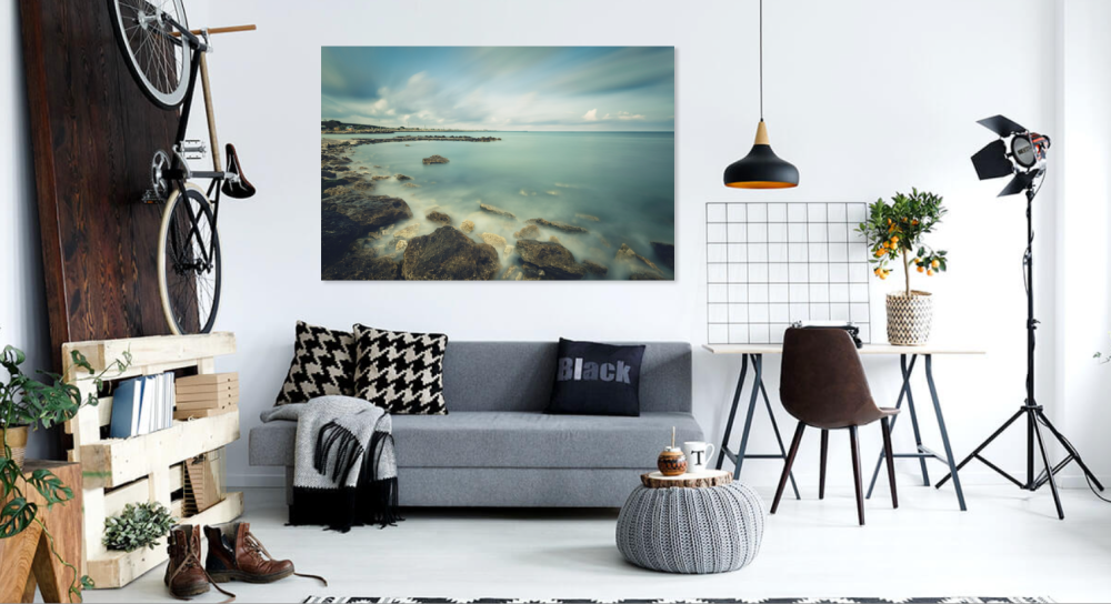 Tablou canvas, Coasta Marii Negre, expunere lunga, 75x50 cm [3]