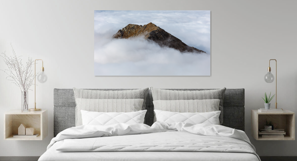 Tablou canvas, Muntii Fagaras in nori, 90x60 cm [4]