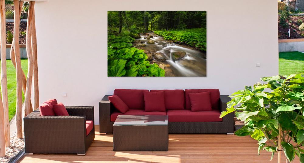 Tablou canvas, Parau de munte la Cheia, Muntii Ciucas, 75x50 cm [3]