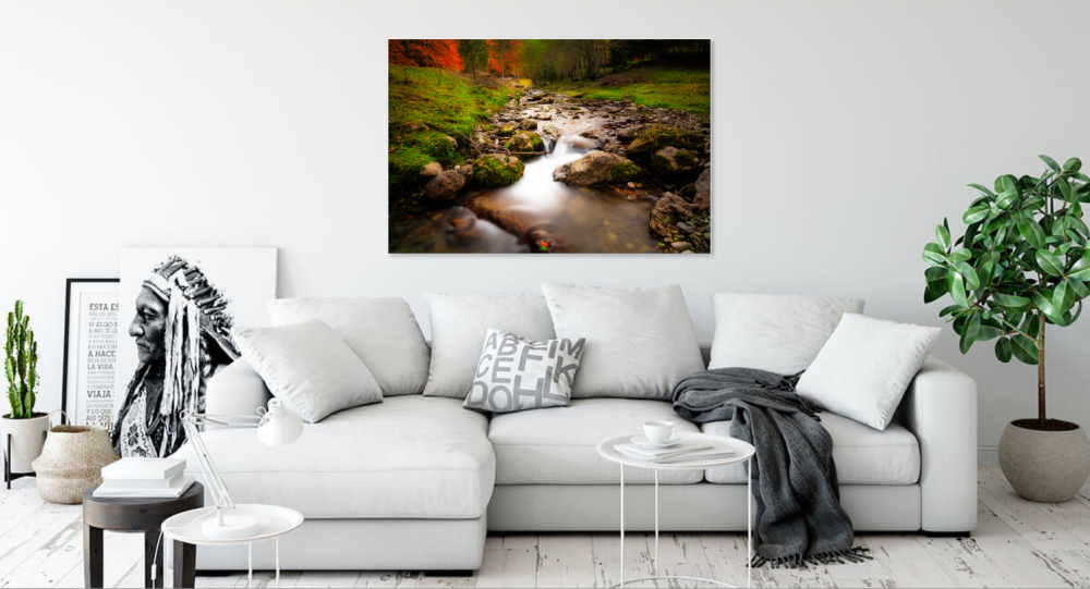 Tablou canvas, Parau de munte, Poiana Marului, Bran, 90x60 cm [2]