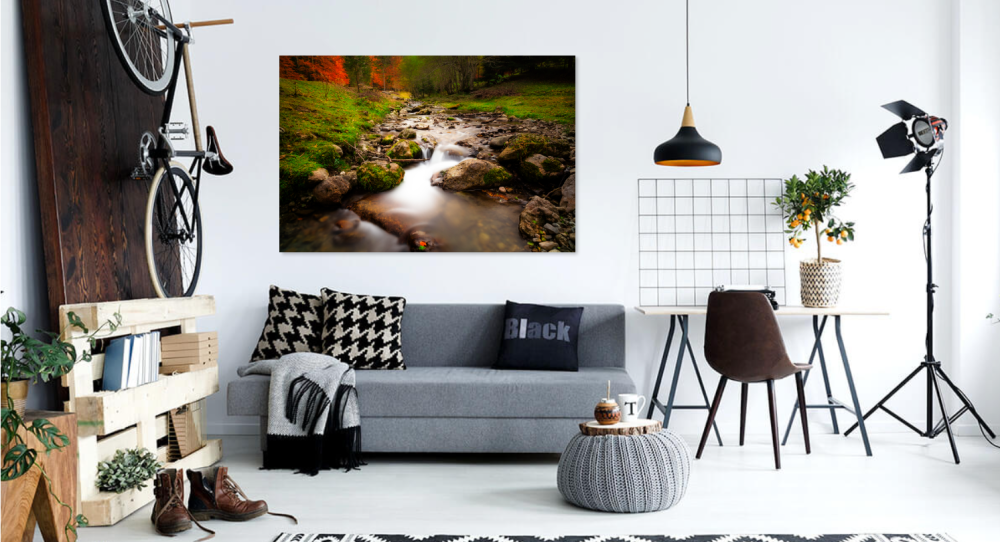 Tablou canvas, Parau de munte, Poiana Marului, Bran, 90x60 cm [3]