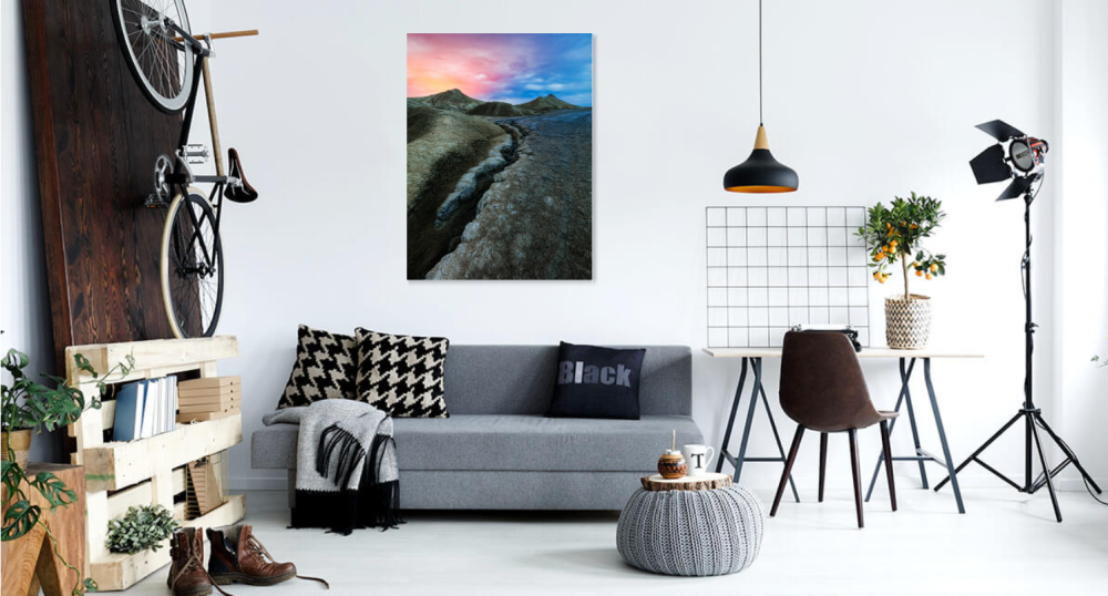 Tablou canvas, Vulcanii Noroiosi, Buzau, 80x120 cm [3]