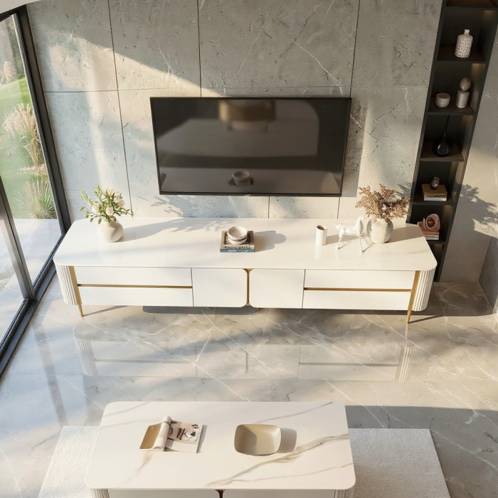 Comoda TV Comfivo 200x40x46cm MDF [4]