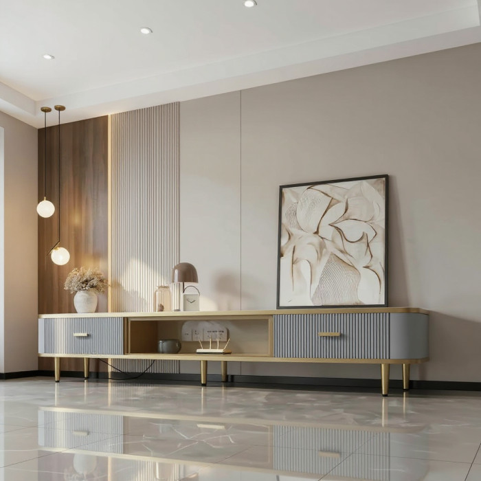 Comoda TV Hilton MDF 200x39x400 [5]