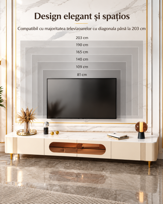 Comoda TV TIFFANY MDF 200x39.5x40 [3]