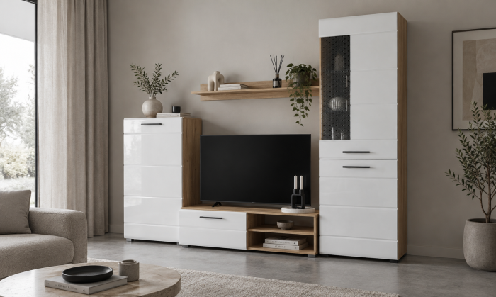 Living Asti Alb 236X44X200 Cm [2]