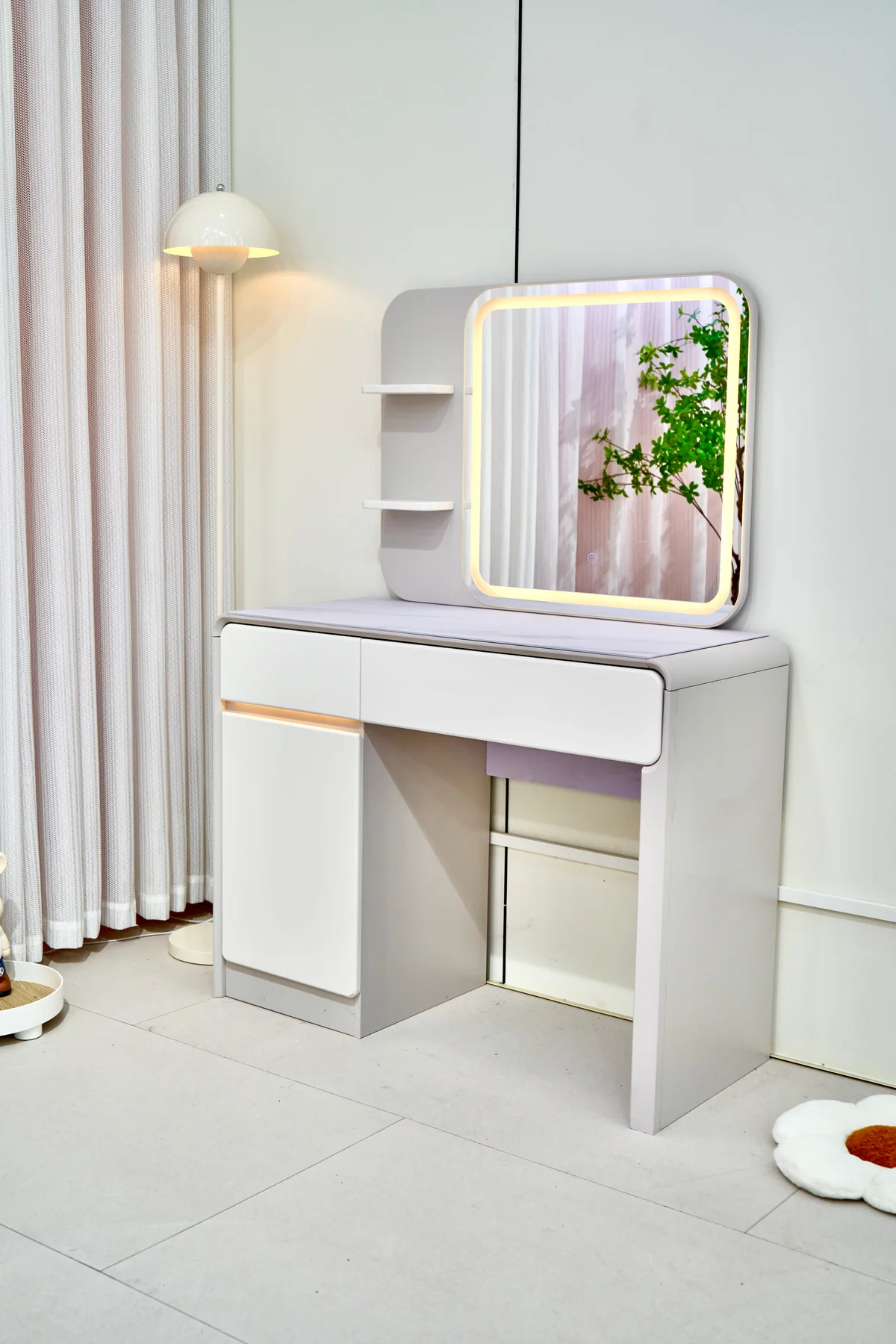 Masa de machiaj Eco 100x40x140cm MDF [9]