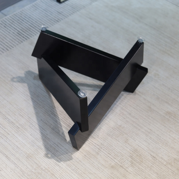 Masuta cafea Glass 4 Sticla+mdf 70x70x31cm [3]