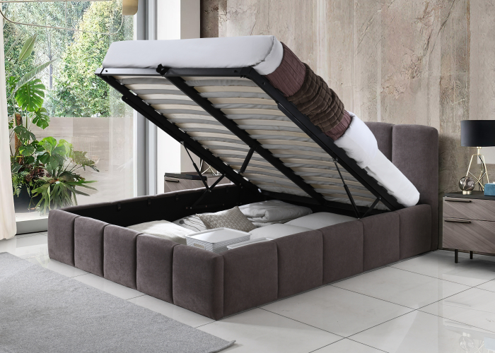 Pat Tapitat Rabatabil  Comfi Maro 160x200cm [2]