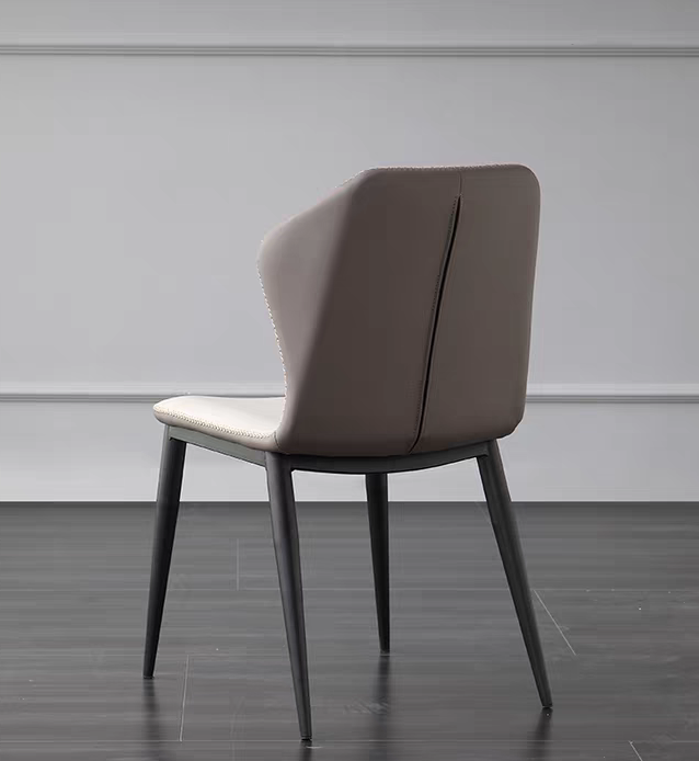 Scaun dining Como 50x52x85cm Crem+Gri [4]