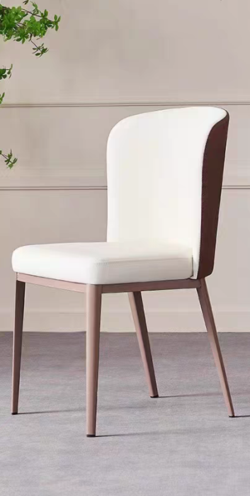 Scaun dining nova 45x48x84cm Maro+Crem [6]