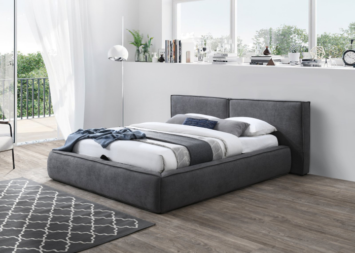 Set Dormitor Minimalist dressing+2noptiere+pat tapitat rabatabil [4]