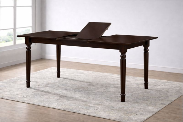 Set Masa Extensibila +6 Scaune Wood 4 Lemn [3]