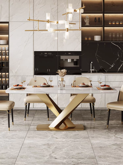 Mese marmura - Masa dining marmura 621 1800*900*750