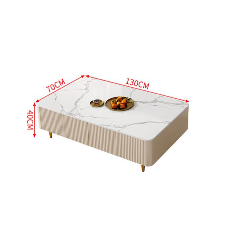 Masuta cafea Cavalli MDF+ Marmura 130x70x40 [3]