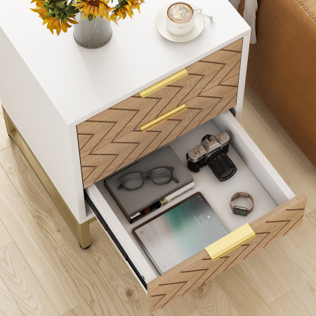 NOPTIERA COMFIO 45 x 40 x 60 CM MDF+METAL [6]