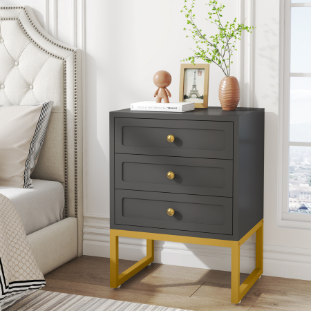 NOPTIERA BRISTOL 50 x 40 x 66 CM MDF+METAL [1]