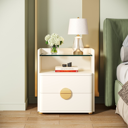 NOPTIERA VERSAY LUX MDF + STICLA,50X40X62 CM [1]