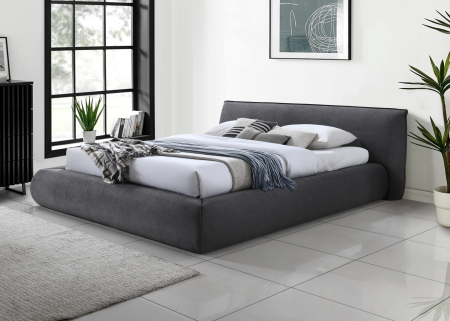 Paturi tapitate - Pat Tapitat rabatabil Premium Cloud Gri 160x200