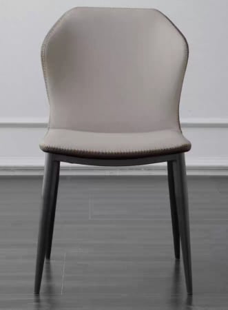 Scaun dining Como 50x52x85cm Crem+Gri [1]