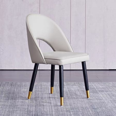 Mese marmura - Scaun Dining Moon Gri 50x52x85 cm