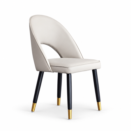 Mese dining - Scaun Dining Moon Gri 50x52x85 cm