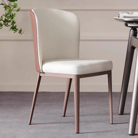 Scaun dining nova 45x48x84cm Maro+Crem [3]