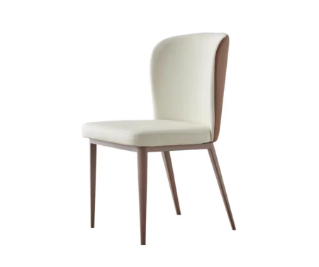 Mese marmura - Scaun dining nova 45x48x84cm Maro+Crem