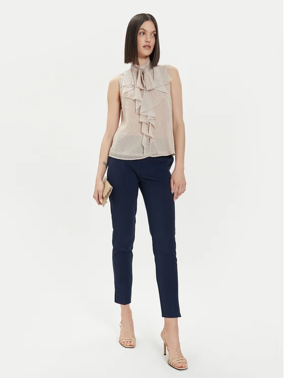 Bluza bej fara maneci [1]