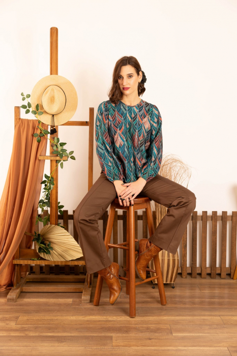 BLUZA CU IMPRIMEU AUTUMN [1]