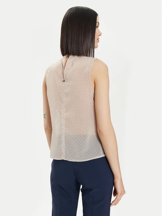 Bluza bej fara maneci [1]