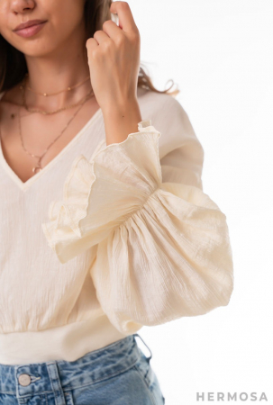 Bluză Dahlia ecru [2]