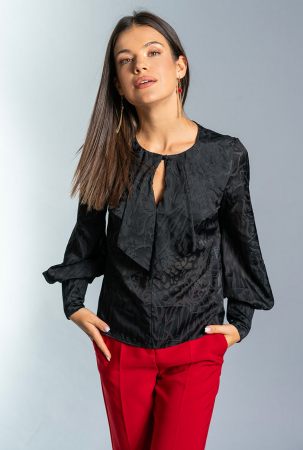 Femei - Bluza RONDA NEGRU