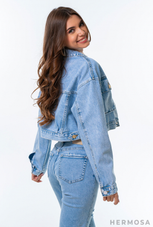 Geaca scurta din denim [2]