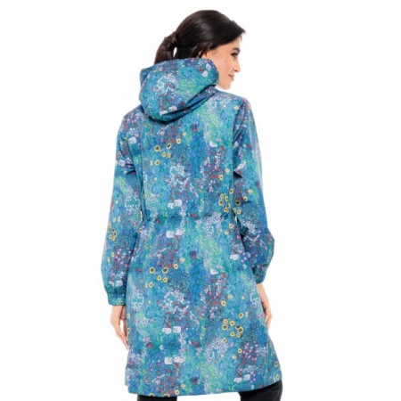 Jacheta impermeabila cu imprimeu floral [1]