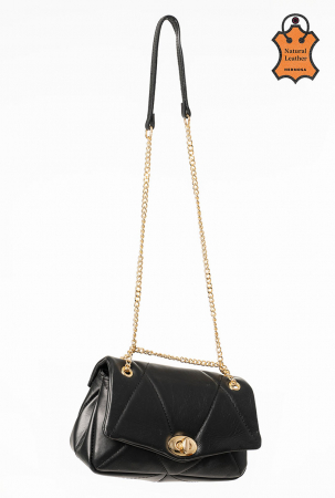 Poseta Piele naturala |Negru [1]