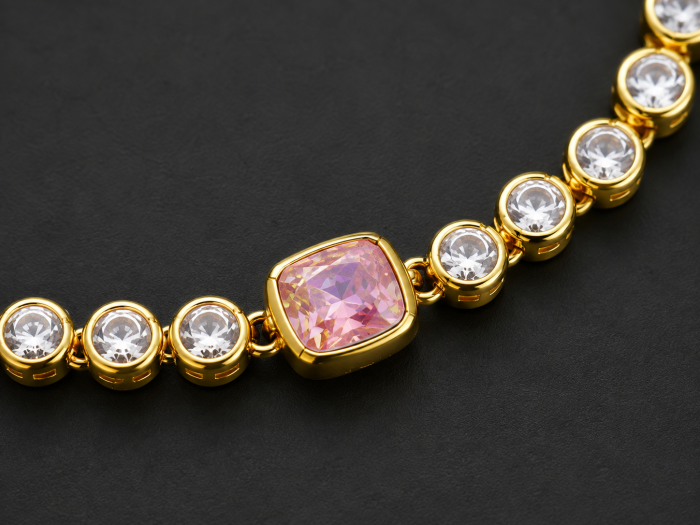Royal Empress Bracelet – Brățară placată cu aur 18K cu zirconii | GB Signature [2]