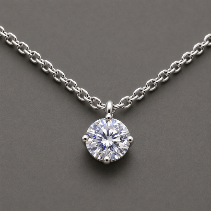 Colier argint 925 cu cristal Swarovski Zirconia Swarovski Brilliance Necklace GB Signature [2]