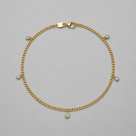 Brățări De Picior - Celeste Gold Anklet