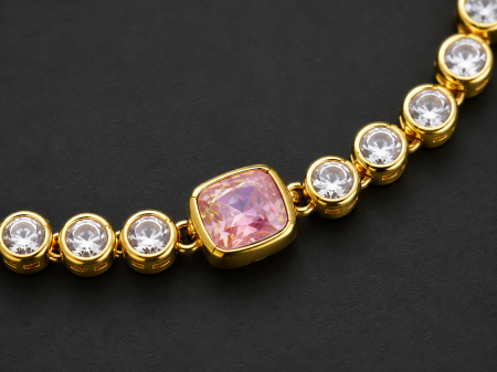 Royal Empress Bracelet – Brățară placată cu aur 18K cu zirconii | GB Signature [1]