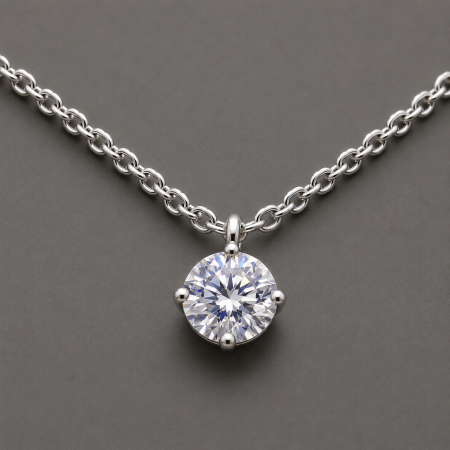 Colier argint 925 cu cristal Swarovski Zirconia Swarovski Brilliance Necklace GB Signature [1]