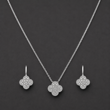 Seturi Argint - Set argint 925 White Blossom Set