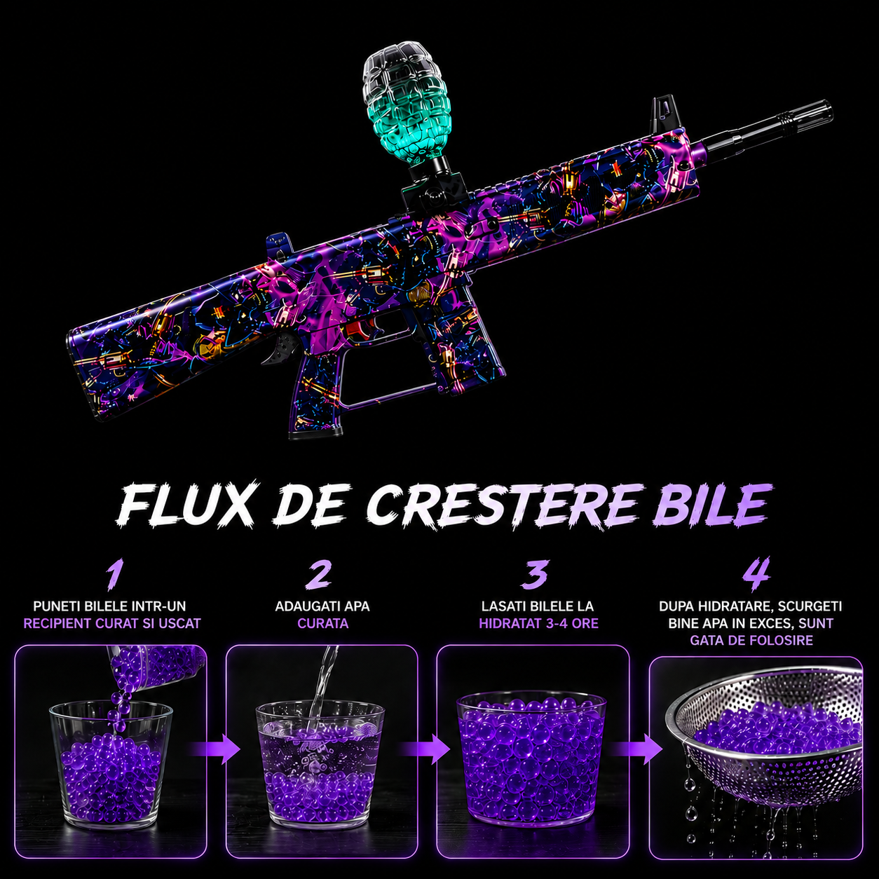 M4A1 Galaxy GelGun [2]