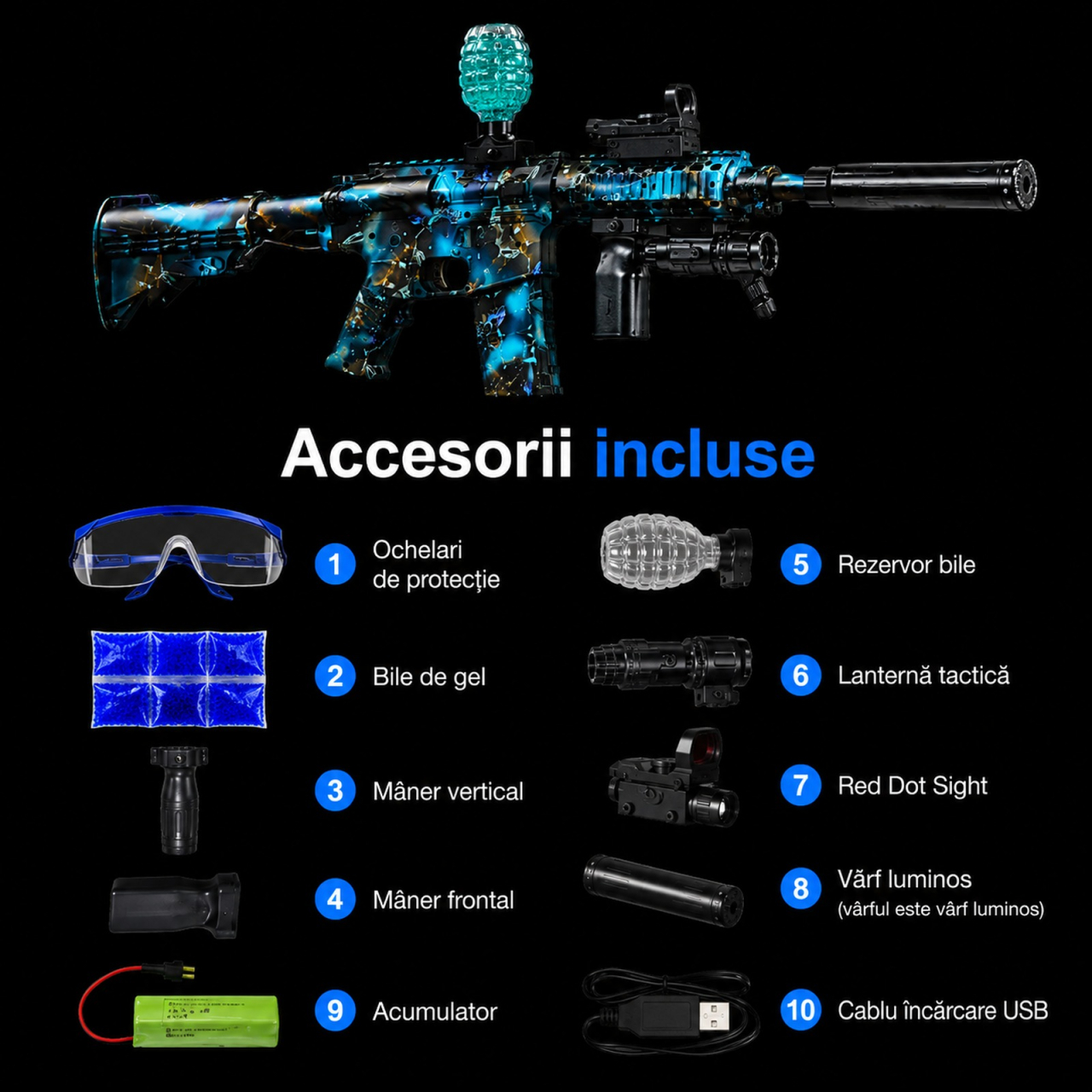 M4A1 - Neon Wave GelGun [4]