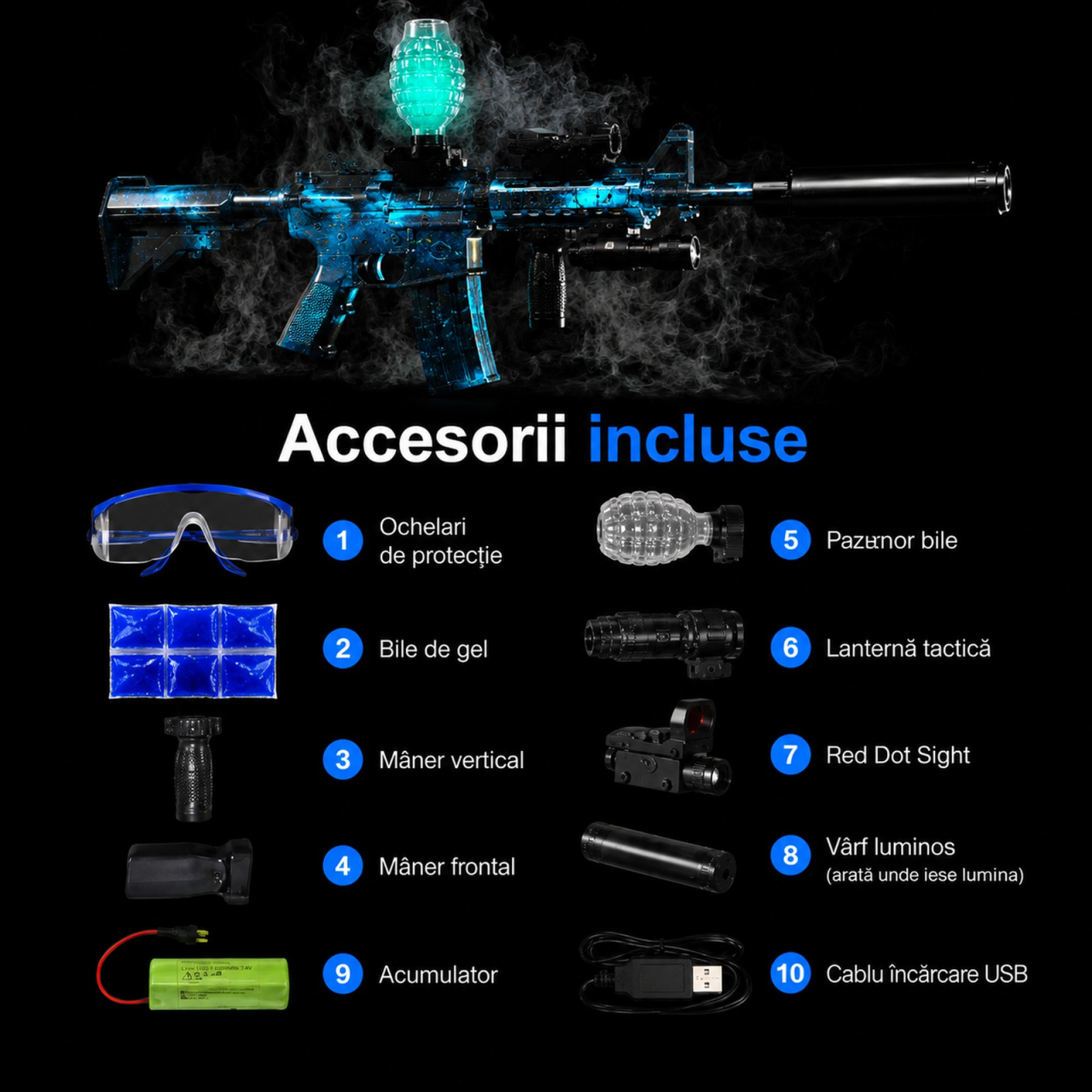 M4A1 - Neon Wave GelGun [4]
