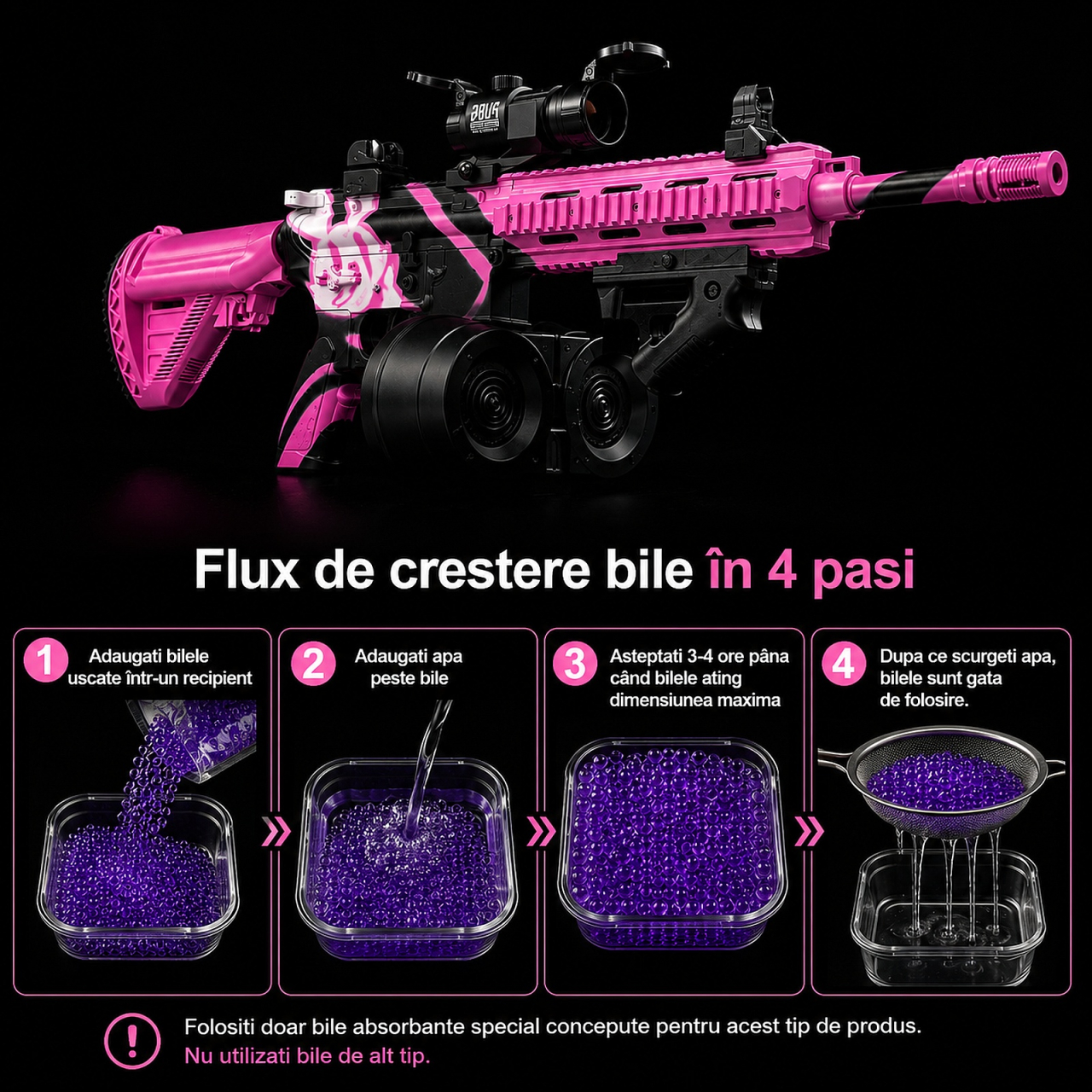 M4A1 - PinkStorm GelGun [2]